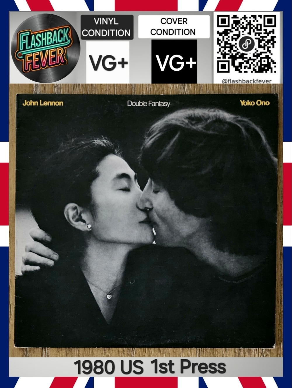 JOHN LENNON & YOKO ONO•Double Fantasy•Nov 17, 1980 US (#GHS 2001) Goldisc Press